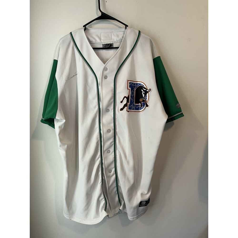 Rare Vintage Durham Bulls Jersey Signed #31 Autism Society Size 50‎ Embroidered